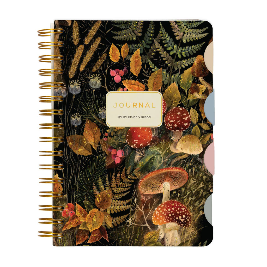 Art Journal   - Forest Mushrooms