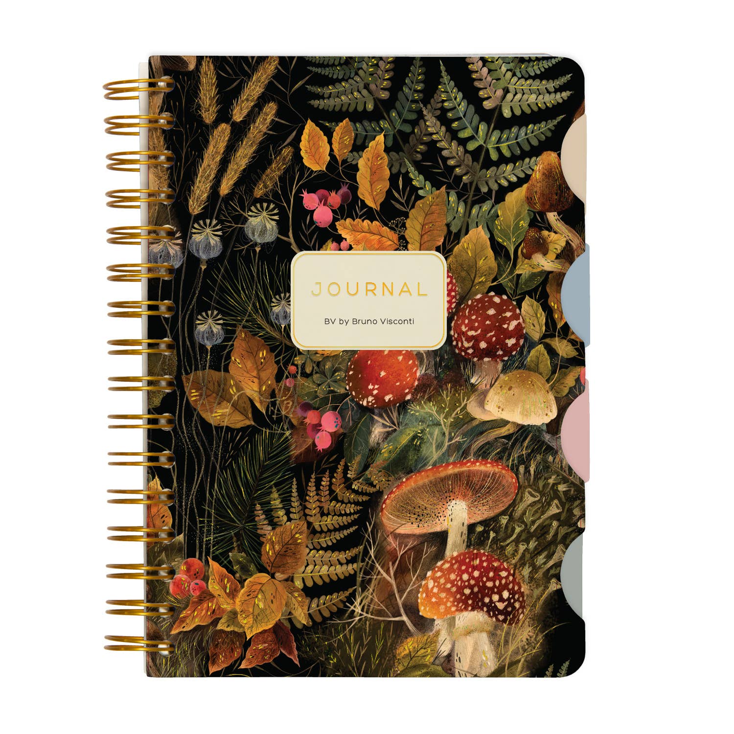 Art Journal   - Forest Mushrooms
